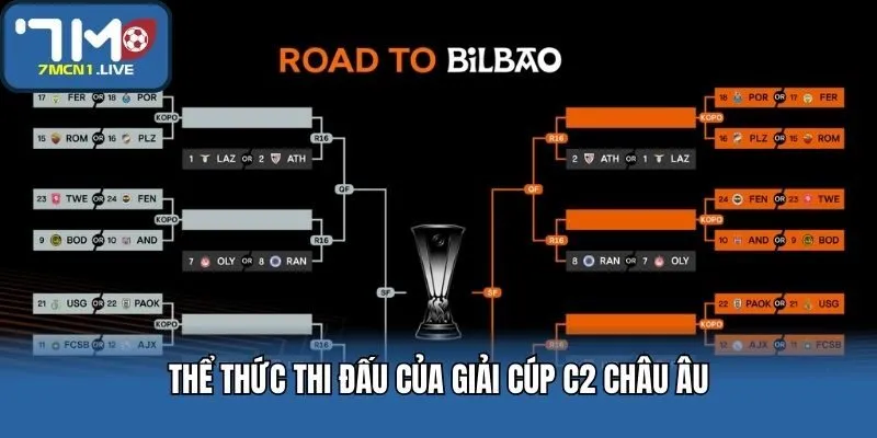 Thể thức thi đấu của giải Cúp C2 châu Âu